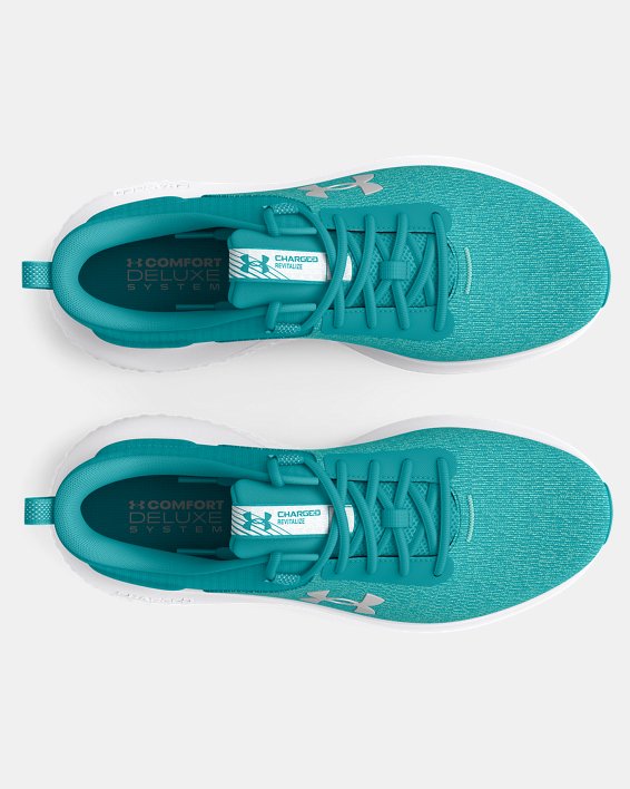 Women's UA Charged Revitalize Running Shoes, Blue, pdpMainDesktop image number 2
